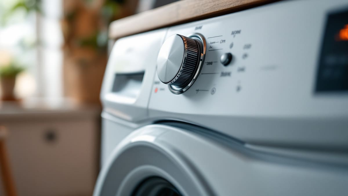 Illustration : lave-linge qui ne démarre plus ou s'arrête en plein cycle